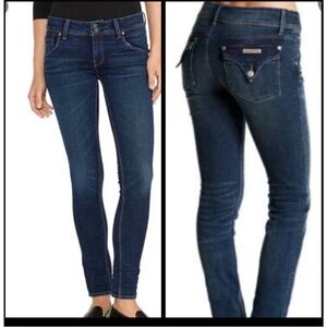 Hudson Jeans Dark Blue low rise Women's Skinny Jeans size 27